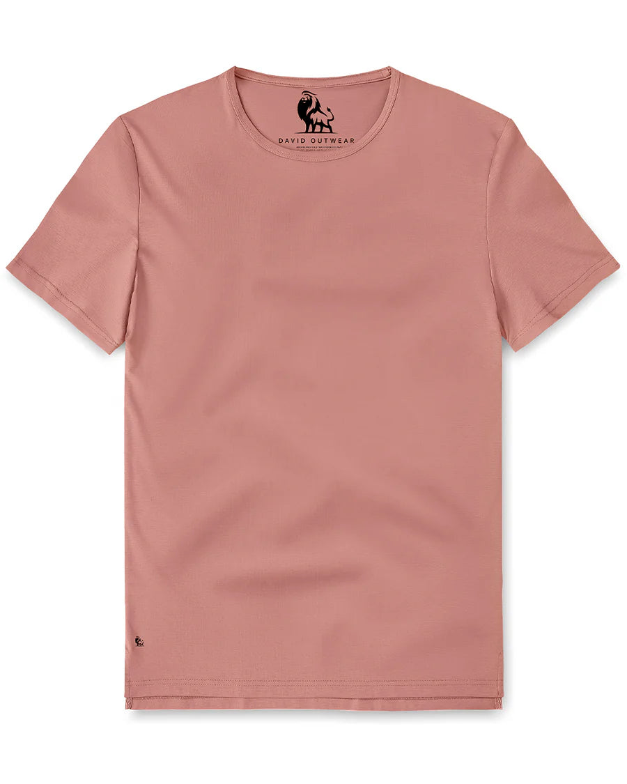 Petro - Stylish Crew Split-Hem Tee For the Perfect Casual Look