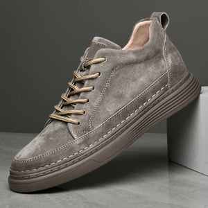 Alcott - Stylish Modern Men’s Premium Lace-Up Suede Shoes