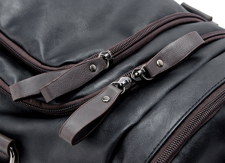 Duff - Elegant Travel Leather Bag for Man