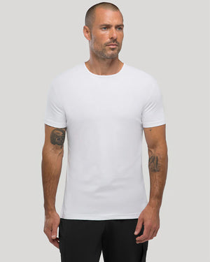 Petro - Stylish Crew Split-Hem Tee For the Perfect Casual Look