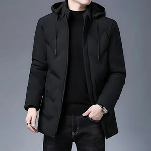 Kendris - Modern Puffer Hooded Winter jacket for Men