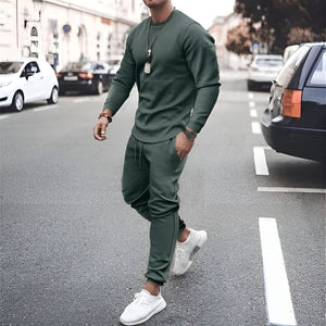 Selby Set - Casual Minimalist Two-Piece Track Suit for Men