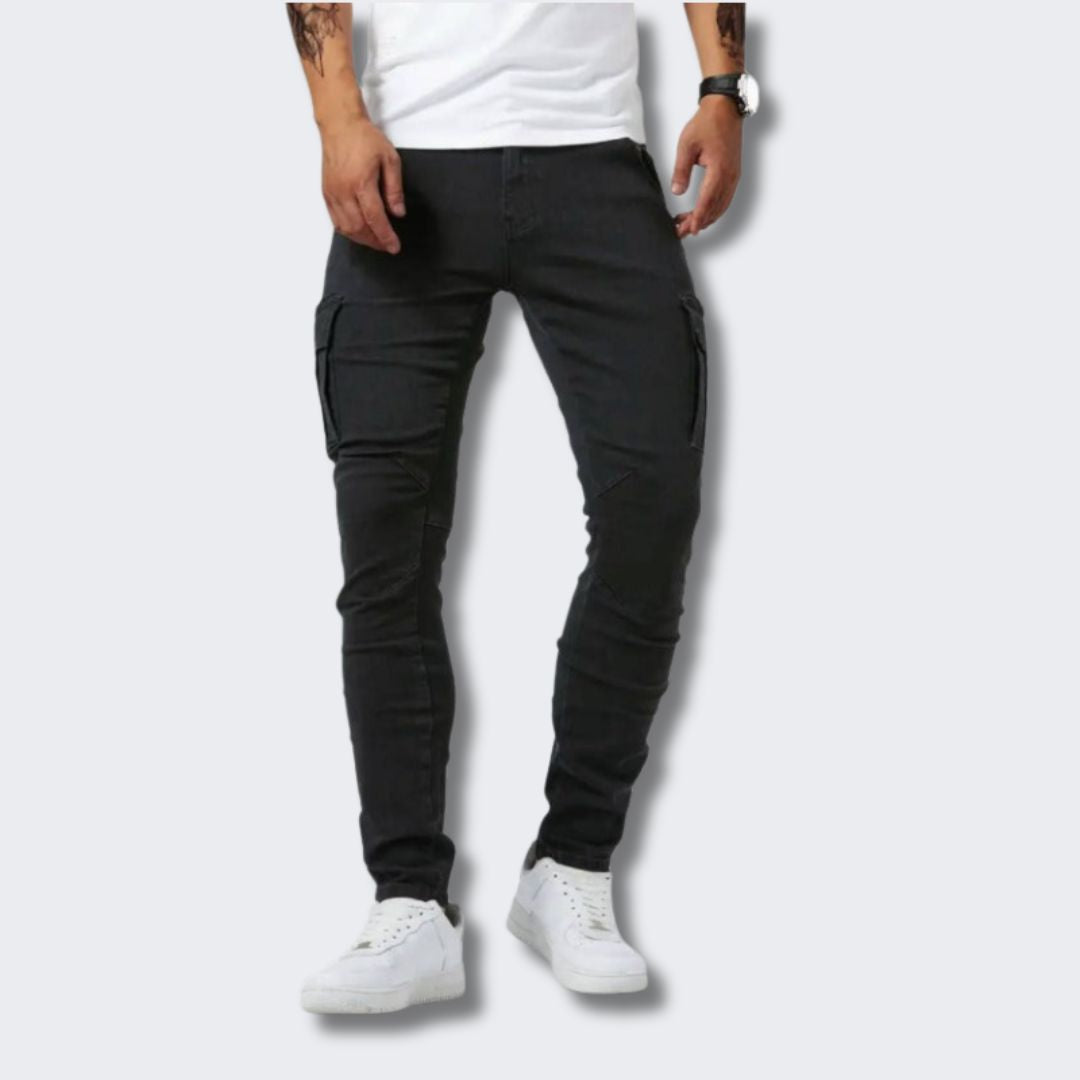 FlexMax - Modern Slim-Fit Super Stretch Cargo Pants for Men