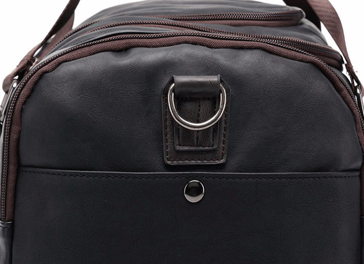 Duff - Elegant Travel Leather Bag for Man