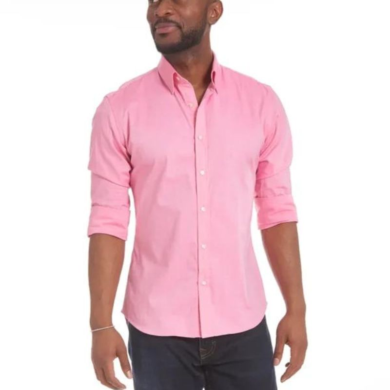 Novaro - Timeless and Elegant Wrinkle-Free Zipper Shirt for Men