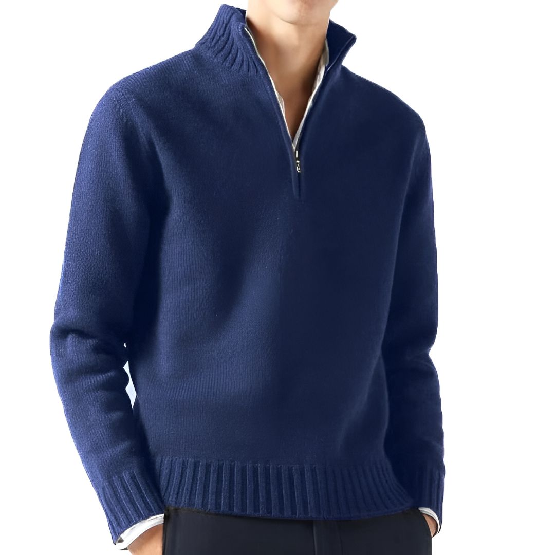 Apex - Stylish Timeless Mens Half Zip Sweater