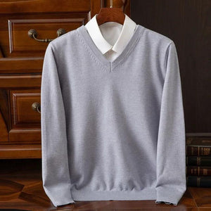 Langford - Premium Classic V-Neck Sweater for Men