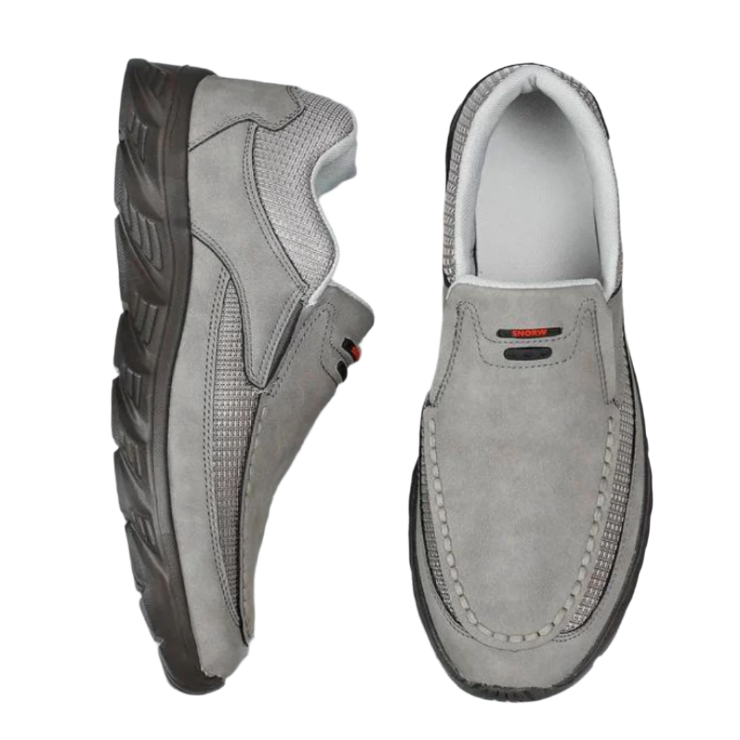 Maxon - Leather Comfortable Flat Slip-on Shoes for Men