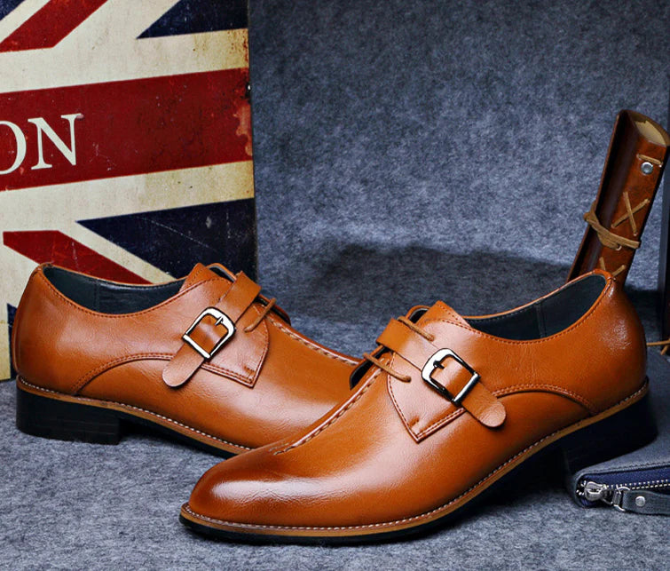 Luca - Classic Leather Oxford Shoes for an Elegant Look