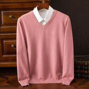 Langford - Premium Classic V-Neck Sweater for Men