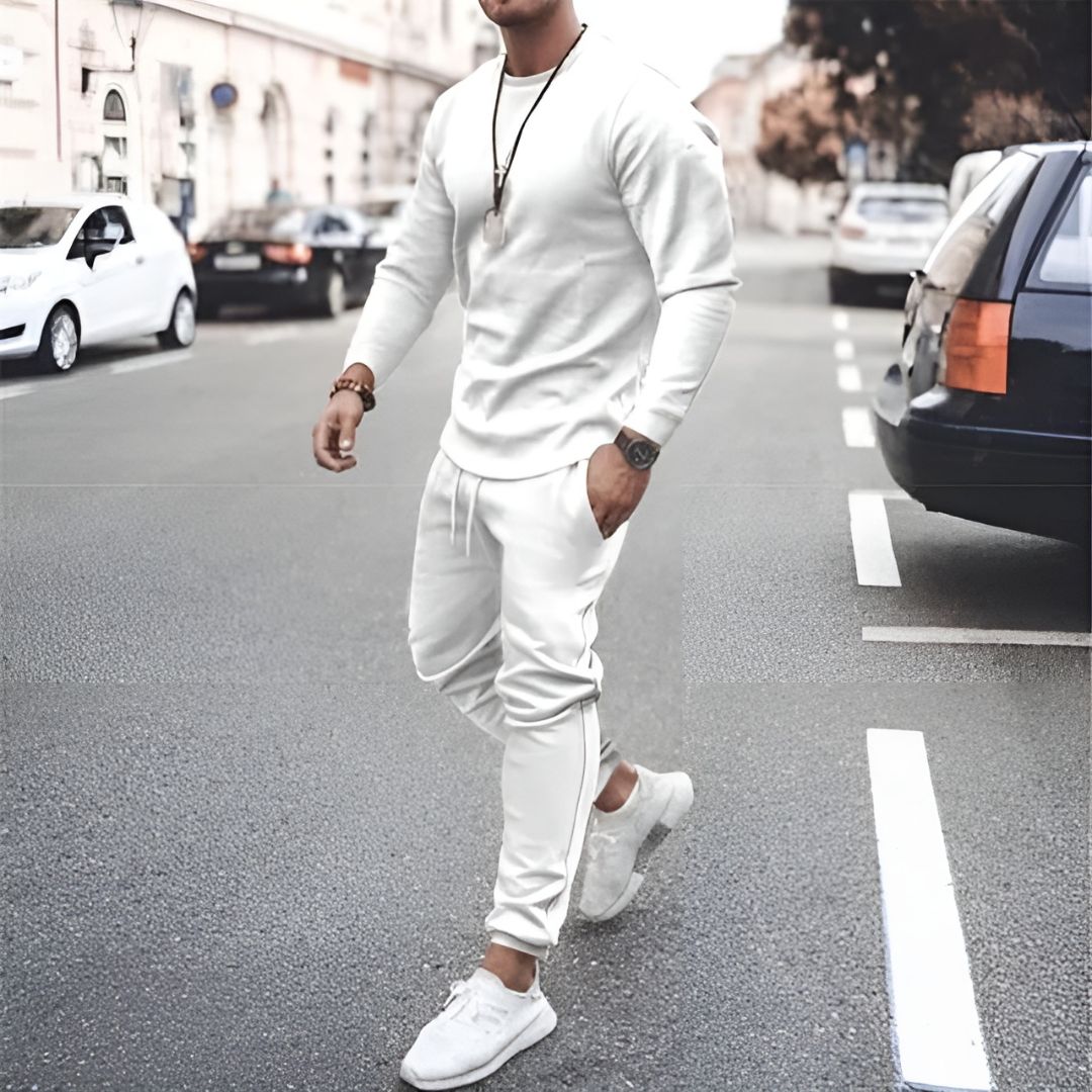 Selby Set - Casual Minimalist Two-Piece Track Suit for Men