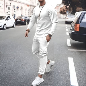 Selby Set - Casual Minimalist Two-Piece Track Suit for Men