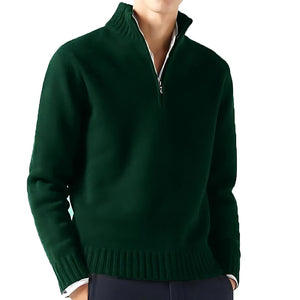 Apex - Stylish Timeless Mens Half Zip Sweater