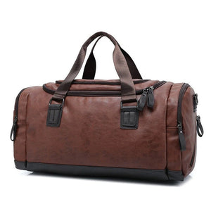 Duff - Elegant Travel Leather Bag for Man