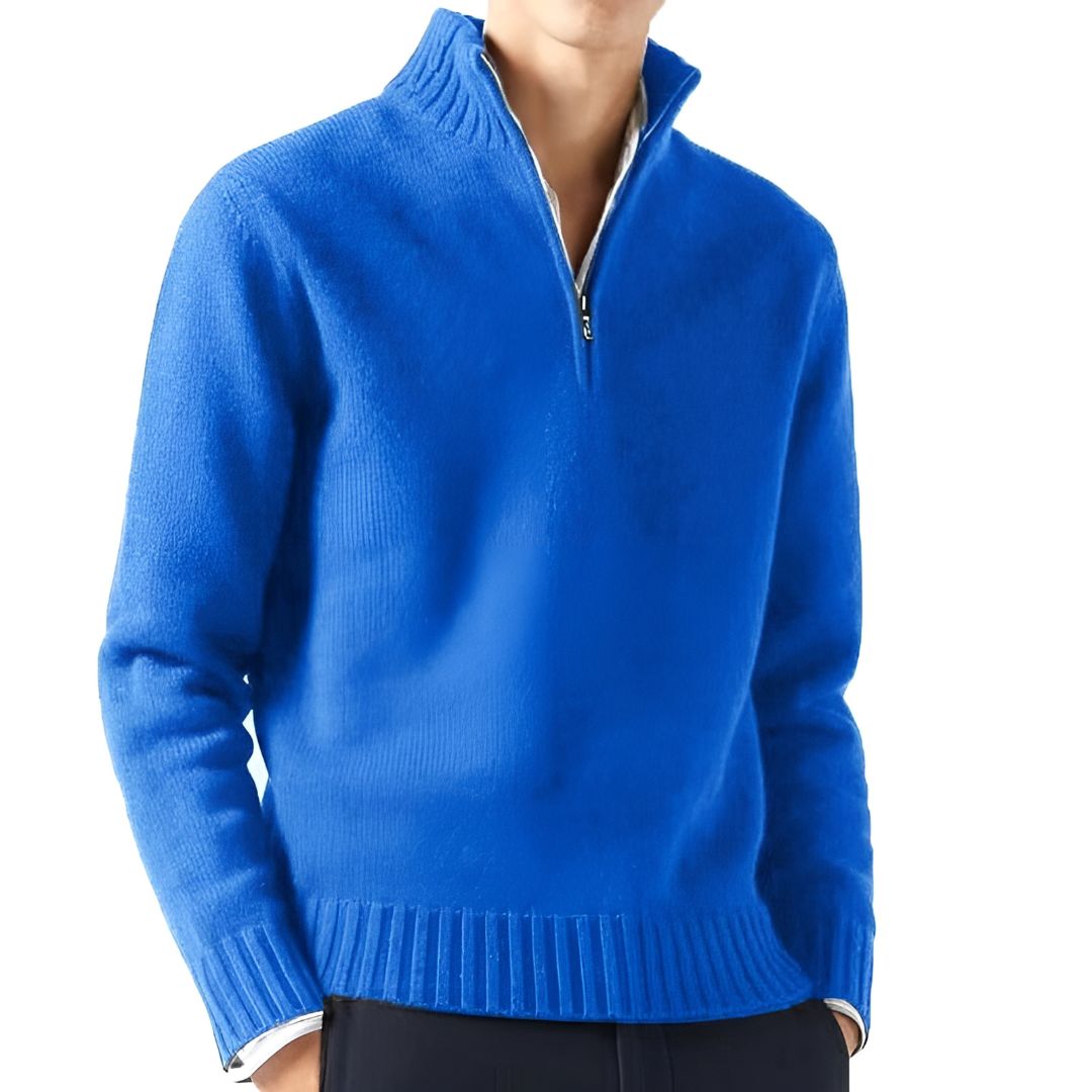 Apex - Stylish Timeless Mens Half Zip Sweater