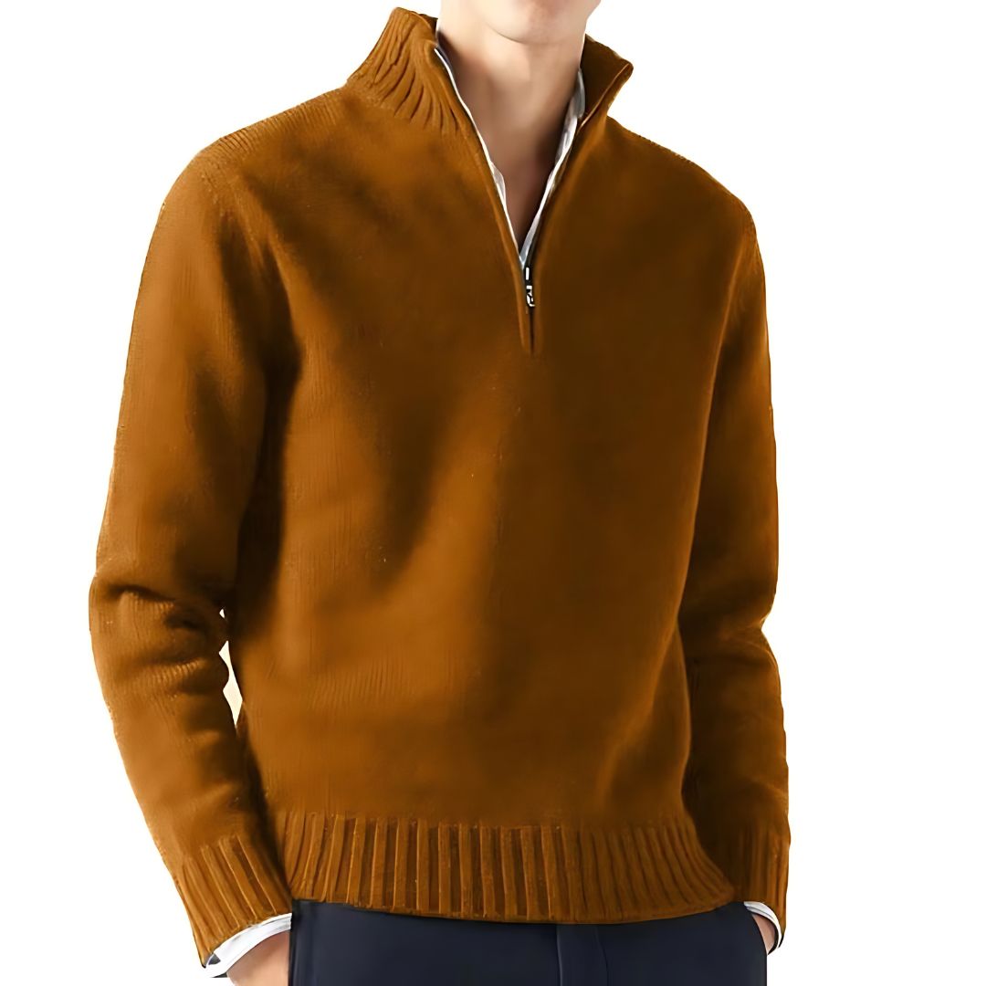 Apex - Stylish Timeless Mens Half Zip Sweater