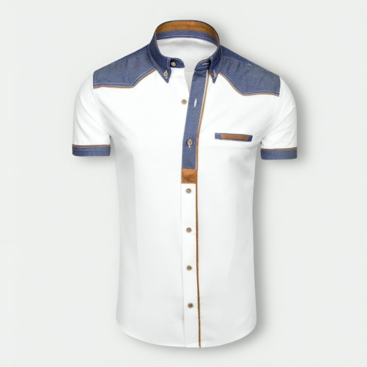 Albert - Breathable Slim Fit Captain Polo for Men