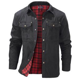 Arend - Men’s Jacket with Cozy Flannel Lining