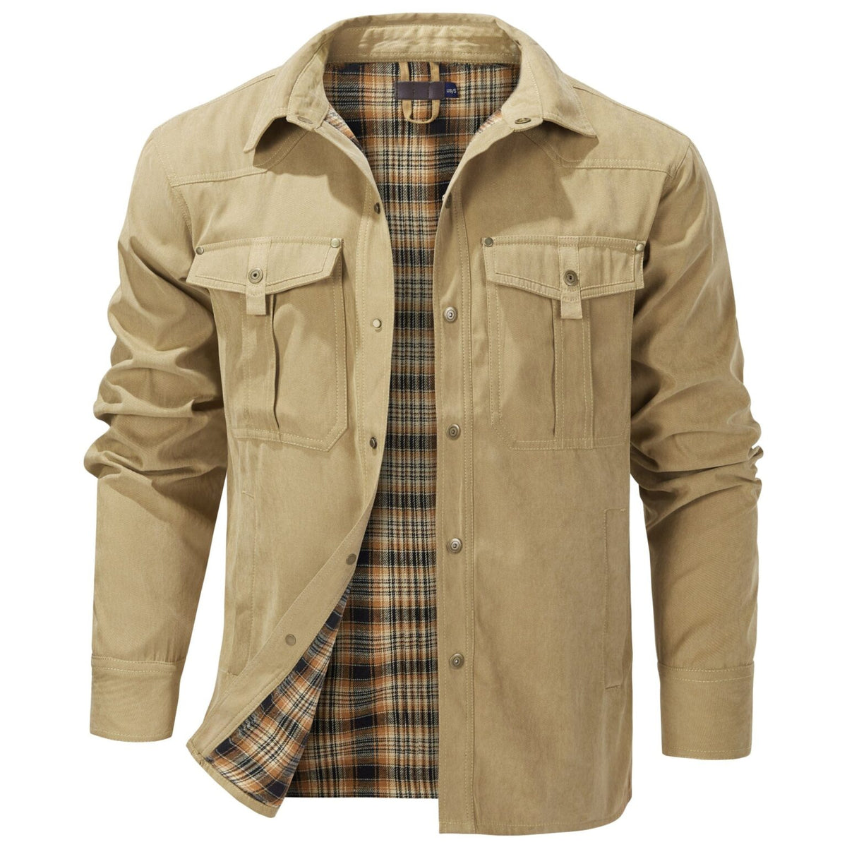 Arend - Men’s Jacket with Cozy Flannel Lining