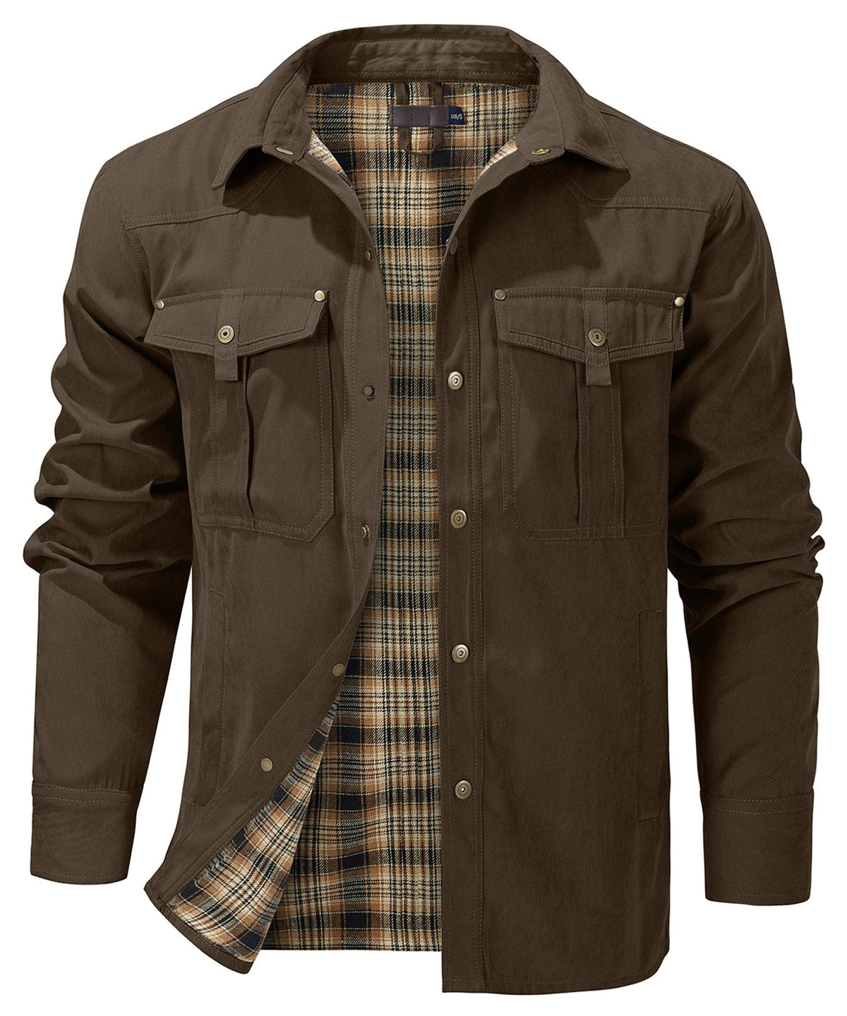 Arend - Men’s Jacket with Cozy Flannel Lining