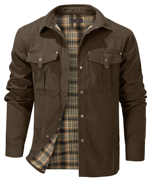 Arend - Men’s Jacket with Cozy Flannel Lining