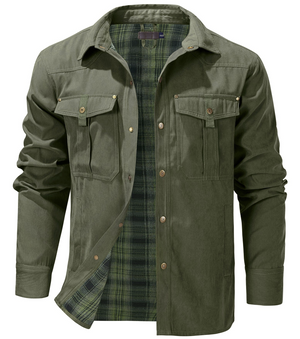 Arend - Men’s Jacket with Cozy Flannel Lining