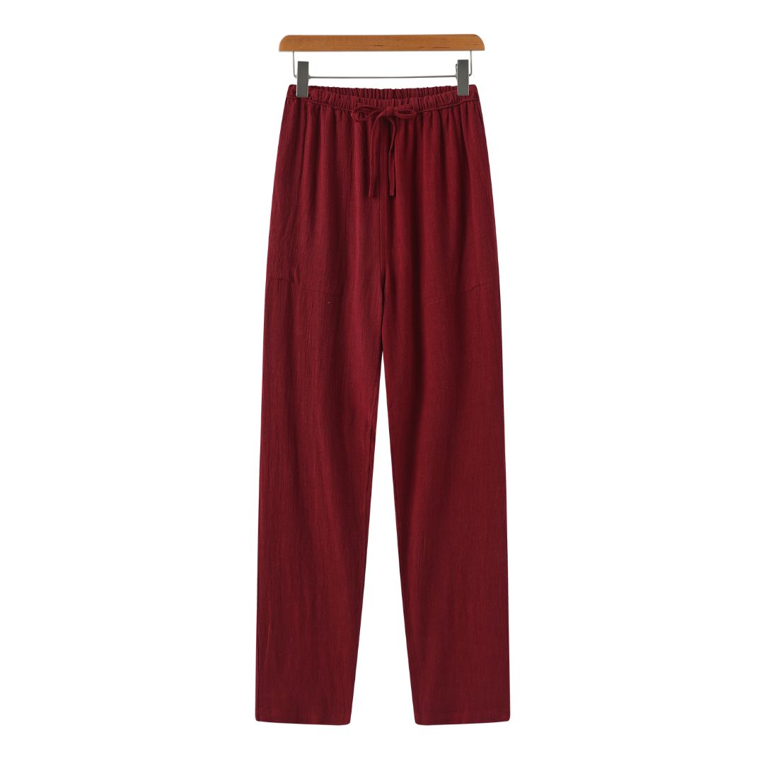 Arlo - Linen Pants Slim Fit Pants for Men