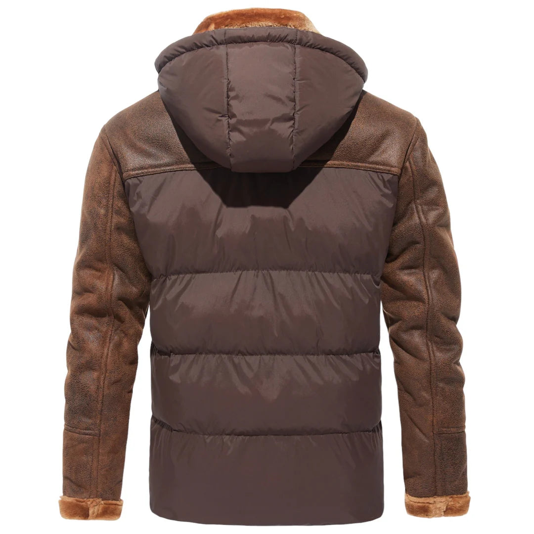 August - Everest Insulated Sherpa-Lined Puffer Jacket