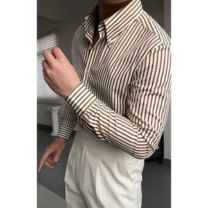 Aziel - Modern Stylish Striped Shirt for Men