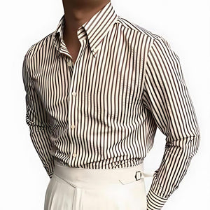 Aziel - Modern Stylish Striped Shirt for Men