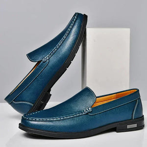 Boaz - Elegant Modern Leather Loafers for Men