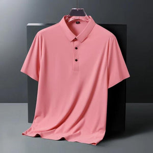 Brandon - Modern Timeless Silk Polo Shirt for Men