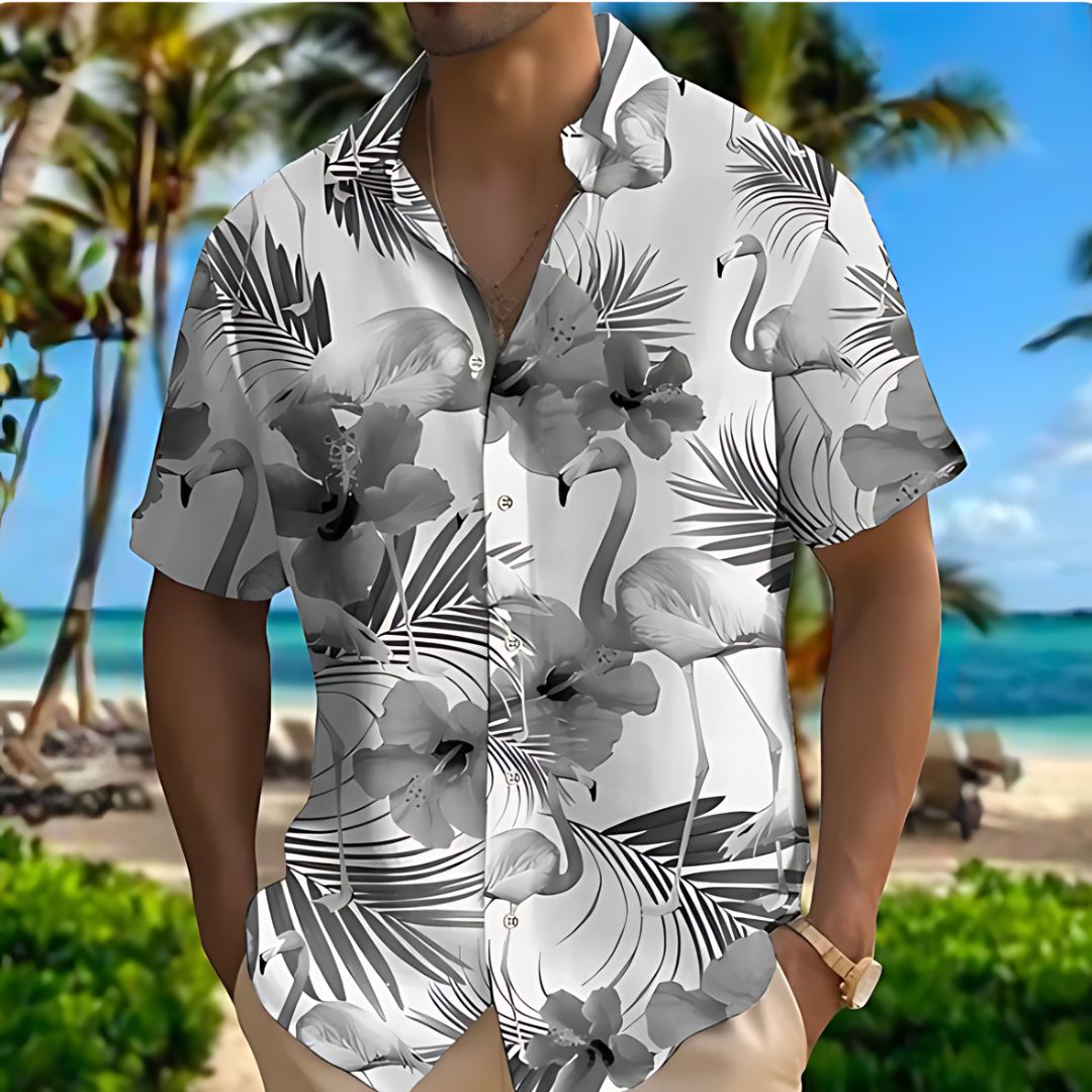 Cade - Stylish Hawaii Floral Shirt for Men