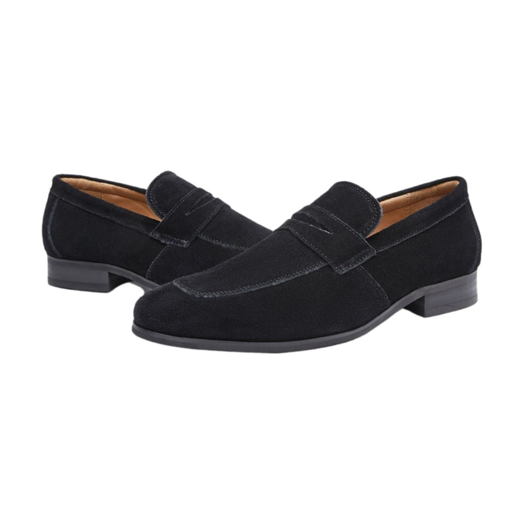 Clarence - Modern Stylish Suede Strap Loafers for Men