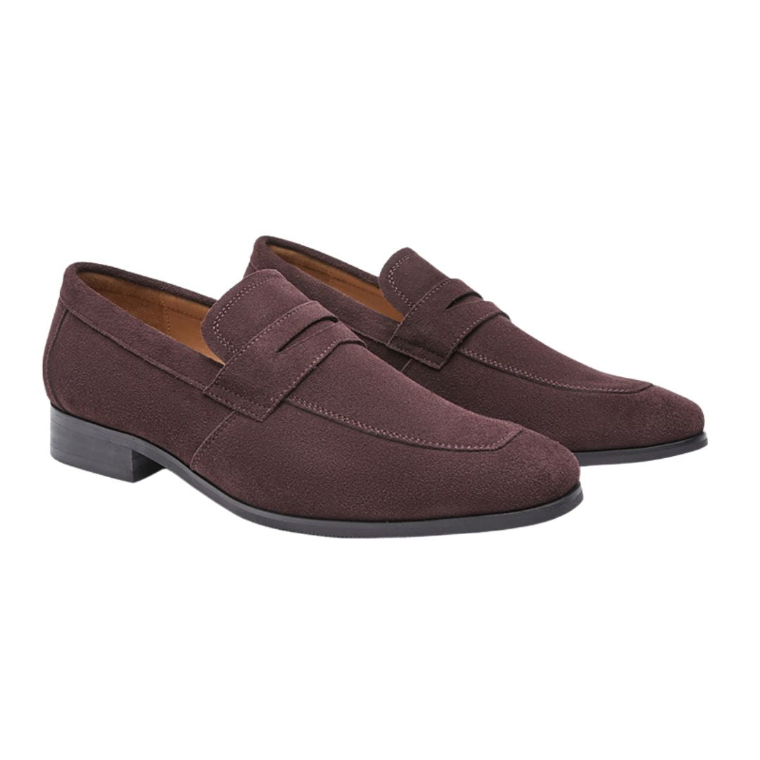 Clarence - Modern Stylish Suede Strap Loafers for Men