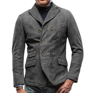 Curtis - Stylish Blazer Leather Jacket for Men