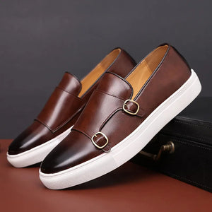 Elliot - Premium Lightweight Leather Loafers for Men