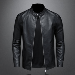 Mave - Stylish Men's Faux Leather Waterproof Jacket