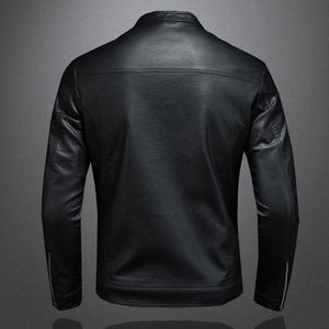 Mave - Stylish Men's Faux Leather Waterproof Jacket