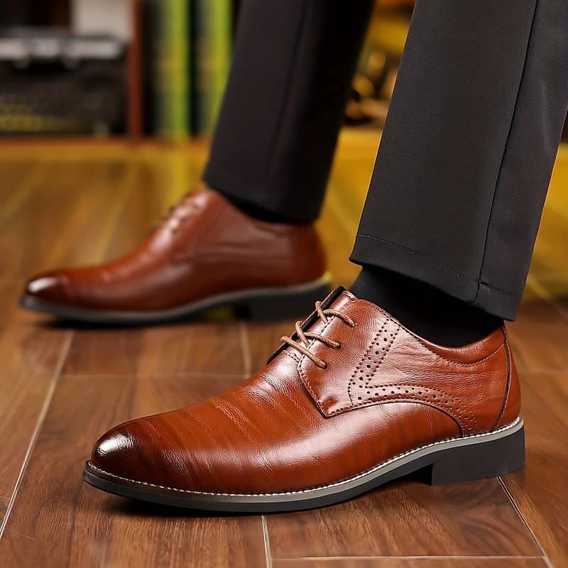 Valencio - Stylish Timeless Hand Made Leather Brogues for Men