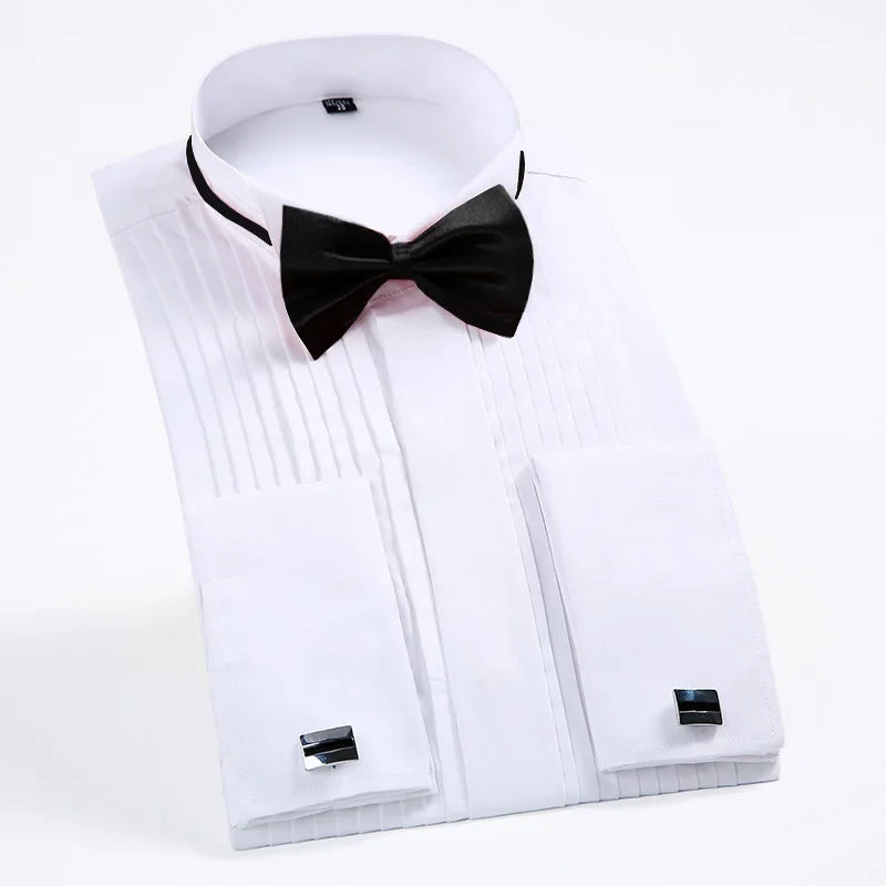 Gregory - Timeless Casual Classy Wedding Tuxedo Shirt for Men