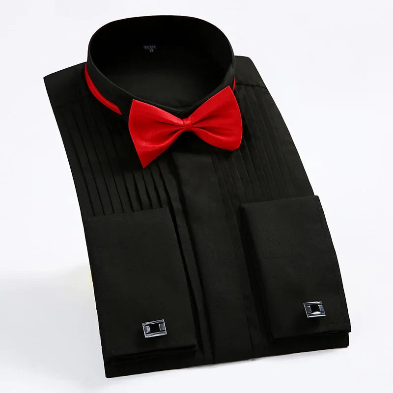 Gregory - Timeless Casual Classy Wedding Tuxedo Shirt for Men