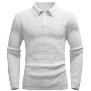 Harmen - Long Sleeve Polo for a Sophisticated Look