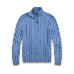 Halid - Modern Casual Half Zip Sweater for Men