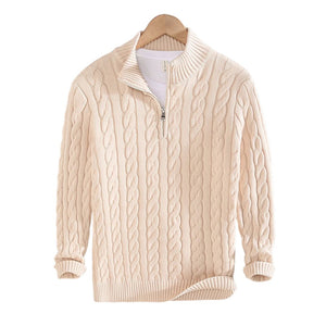 Halid - Modern Casual Half Zip Sweater for Men