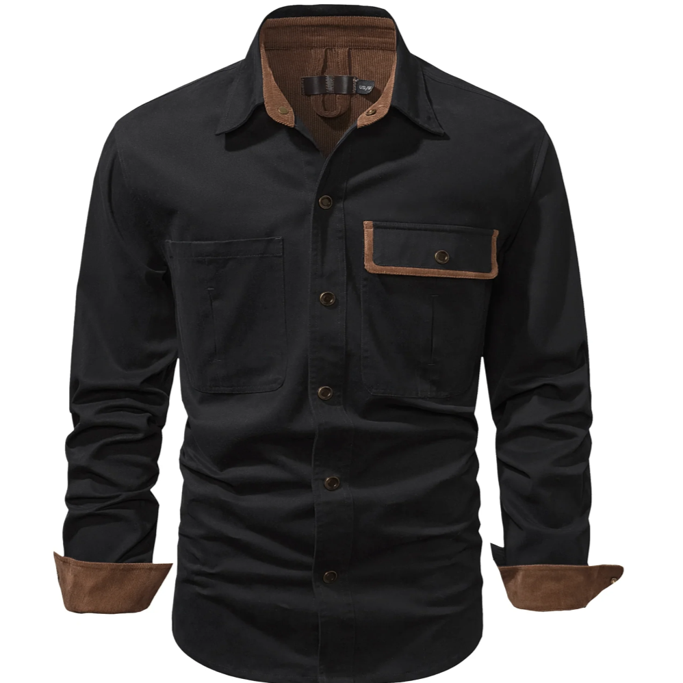 Joshua - Casual Comfortable District Shirt Jacket