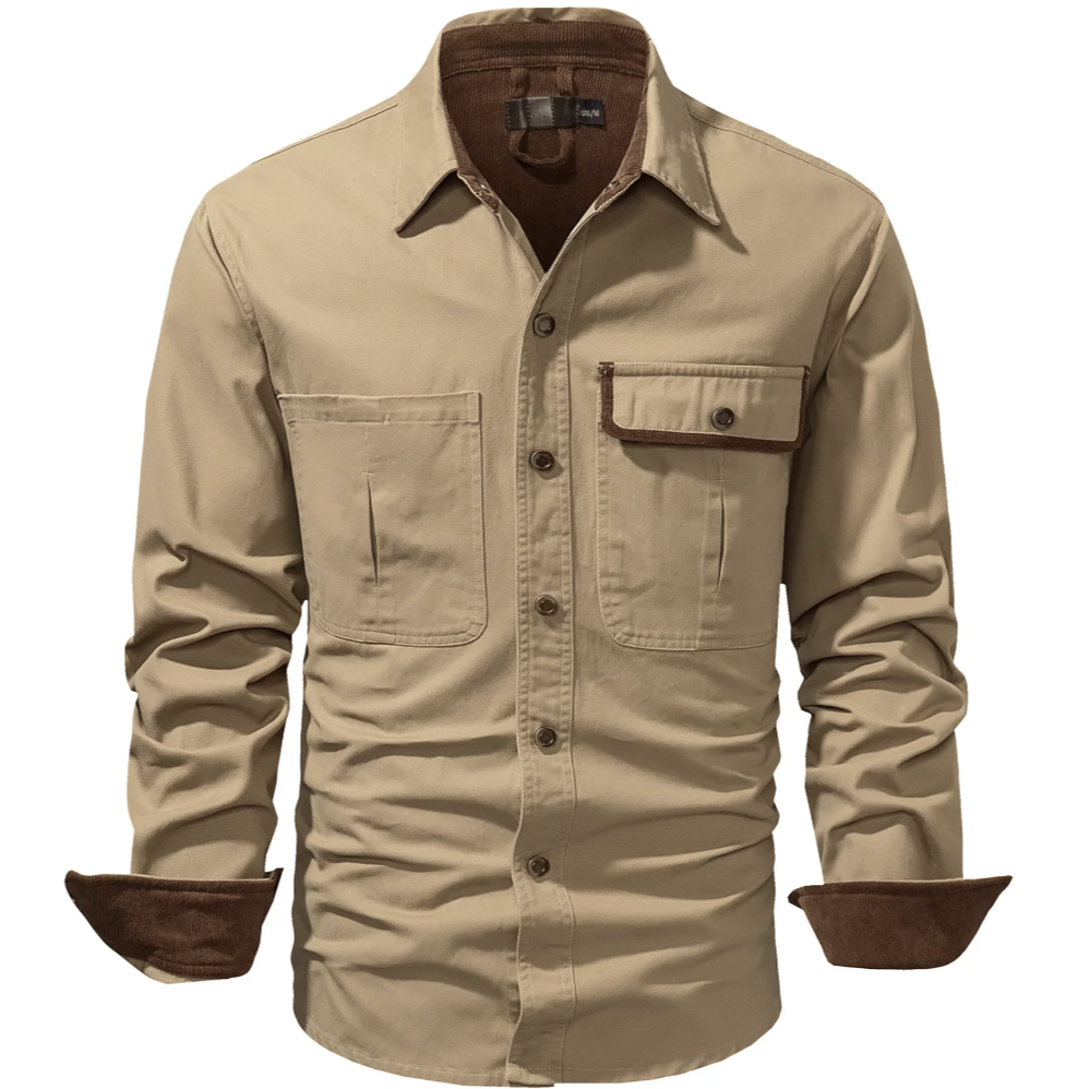 Joshua - Casual Comfortable District Shirt Jacket