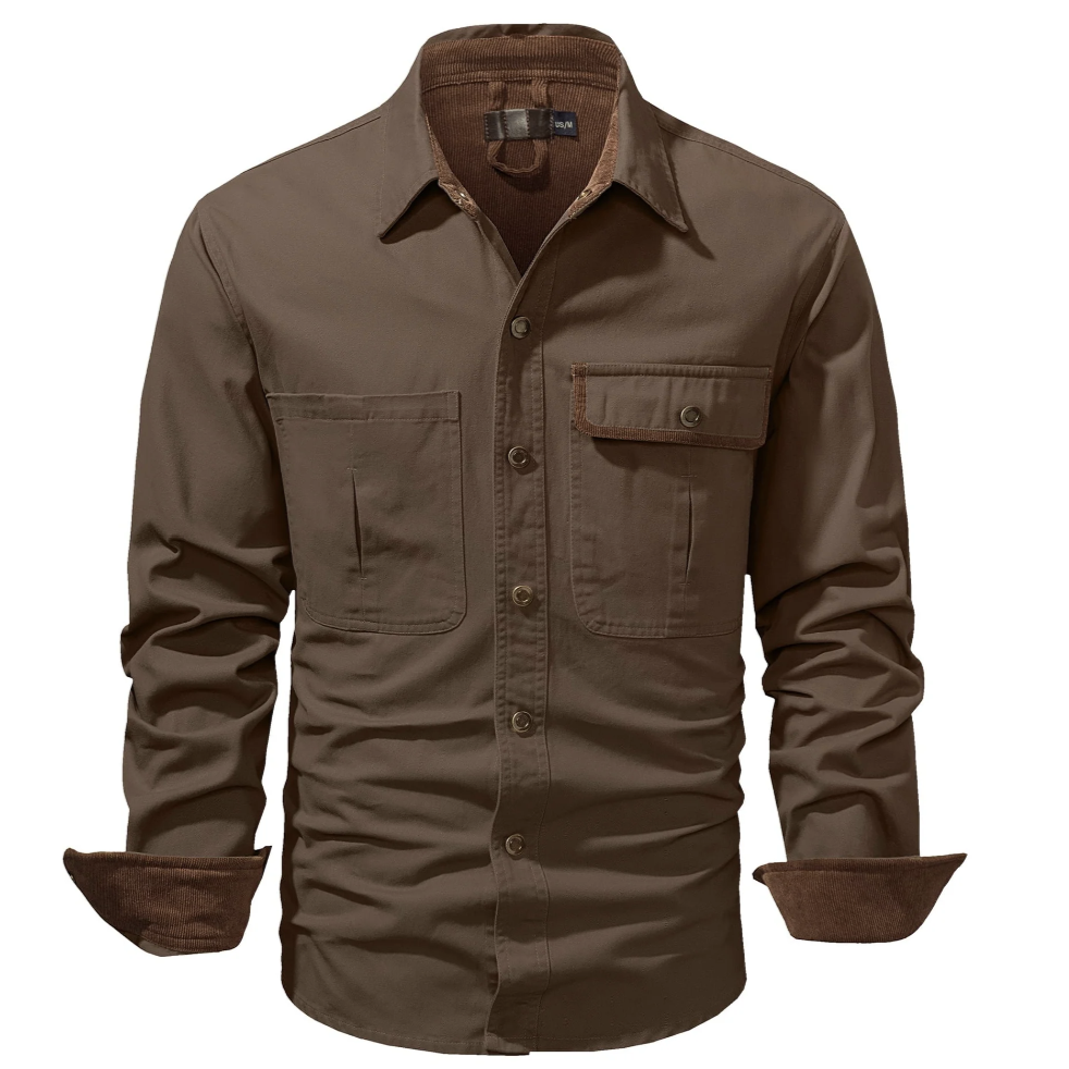 Joshua - Casual Comfortable District Shirt Jacket