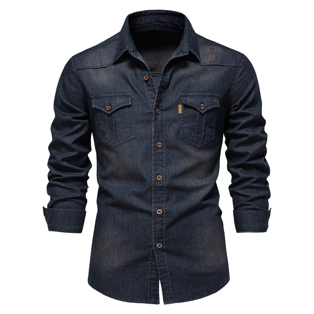 Jayner - Casual Stylish Denim Blouse for Men