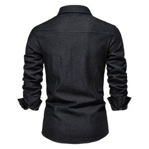 Jayner - Casual Stylish Denim Blouse for Men